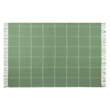 Check Brighton New Zealand Wool Throw Rug